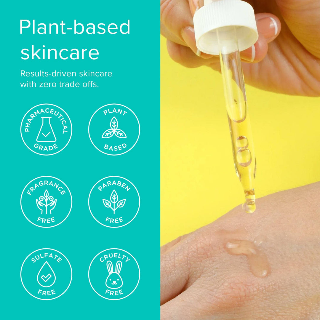 Take Care Daily, Plant Based Antioxidant Serum with Red Tea for All Skin Types, Hydrates &amp; Protects Skin, Paraben Free, Natural Skin Care (1 fl oz)