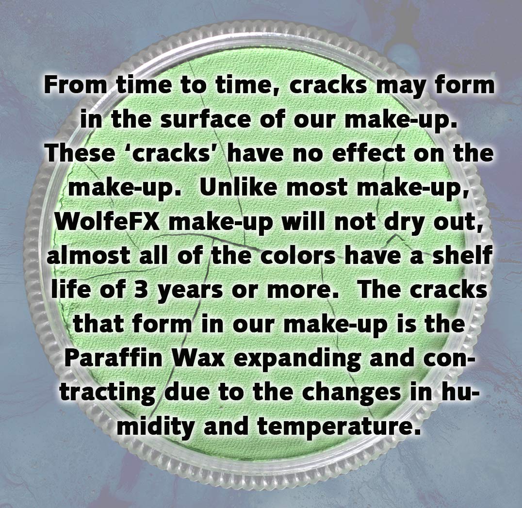 Wolfe F/X Essential Colors Face Paint - Black (45 gm)