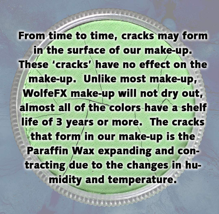 Wolfe F/X Essential Colors Face Paint - Black (45 gm)