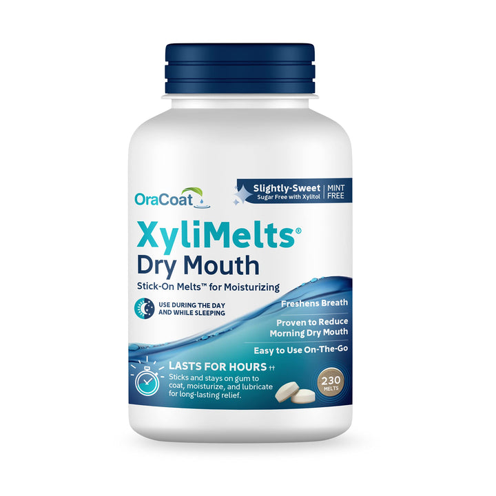 Oracoat XyliMelts Dry Mouth Relief Oral Adhering Discs 