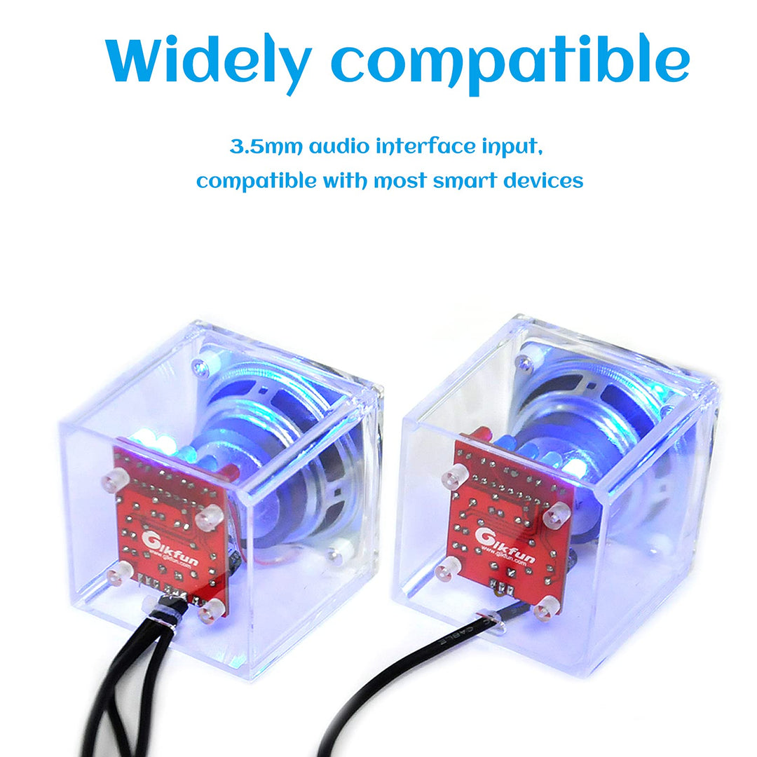 Gikfun Upgraded USB Mini Amplifier Electronic Transpare