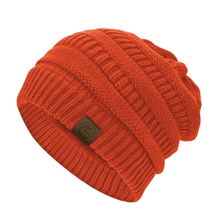 Warm Blaze Orange Hat Orange Hunting Hat Knit Blaze Orange Beanie Women Bright Orange Beanie Orange One Size