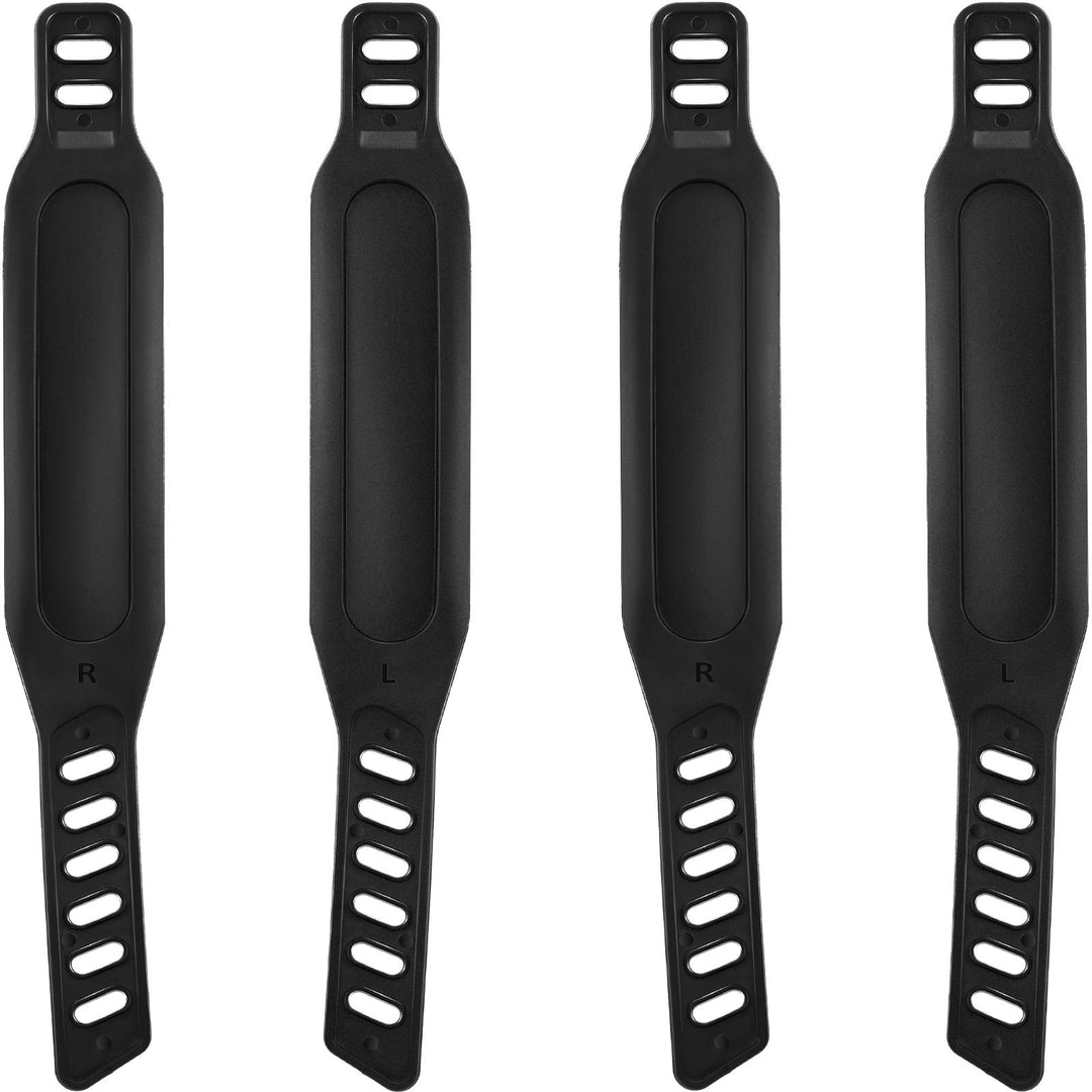 2 Pairs Exercise Bike Pedal Straps Universal Pedal Straps of 1.7 x 12 Inch for Exercise Cycle Home or Gym