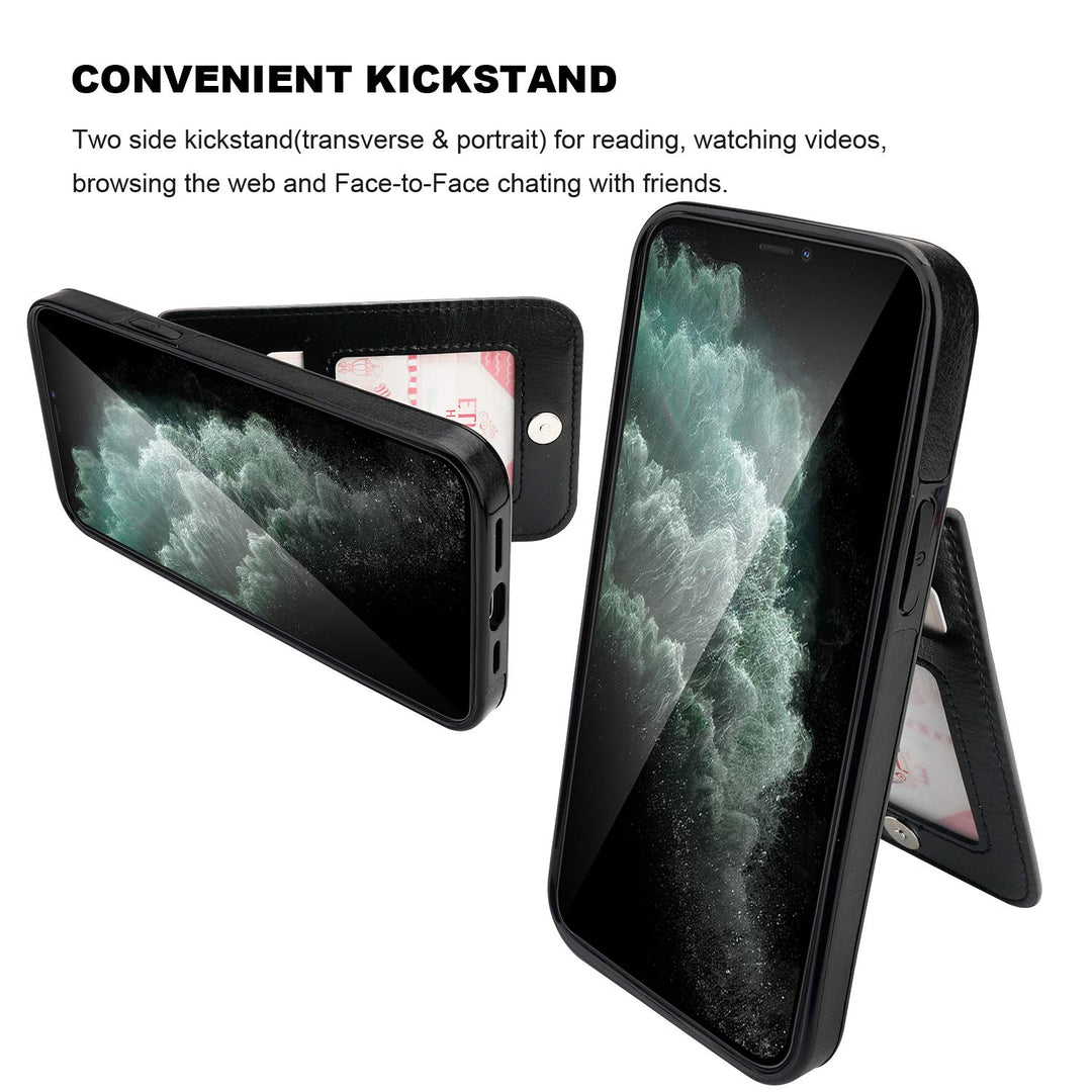 KIHUWEY Compatible with iPhone 12 Pro Max Case Wallet w