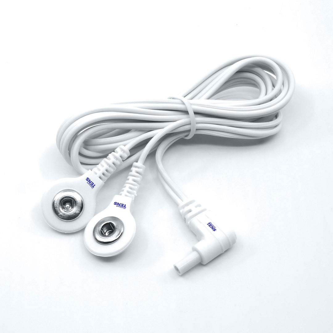 Tens Lead Wires - Two Snap Connectors (2 Pack) - Discou