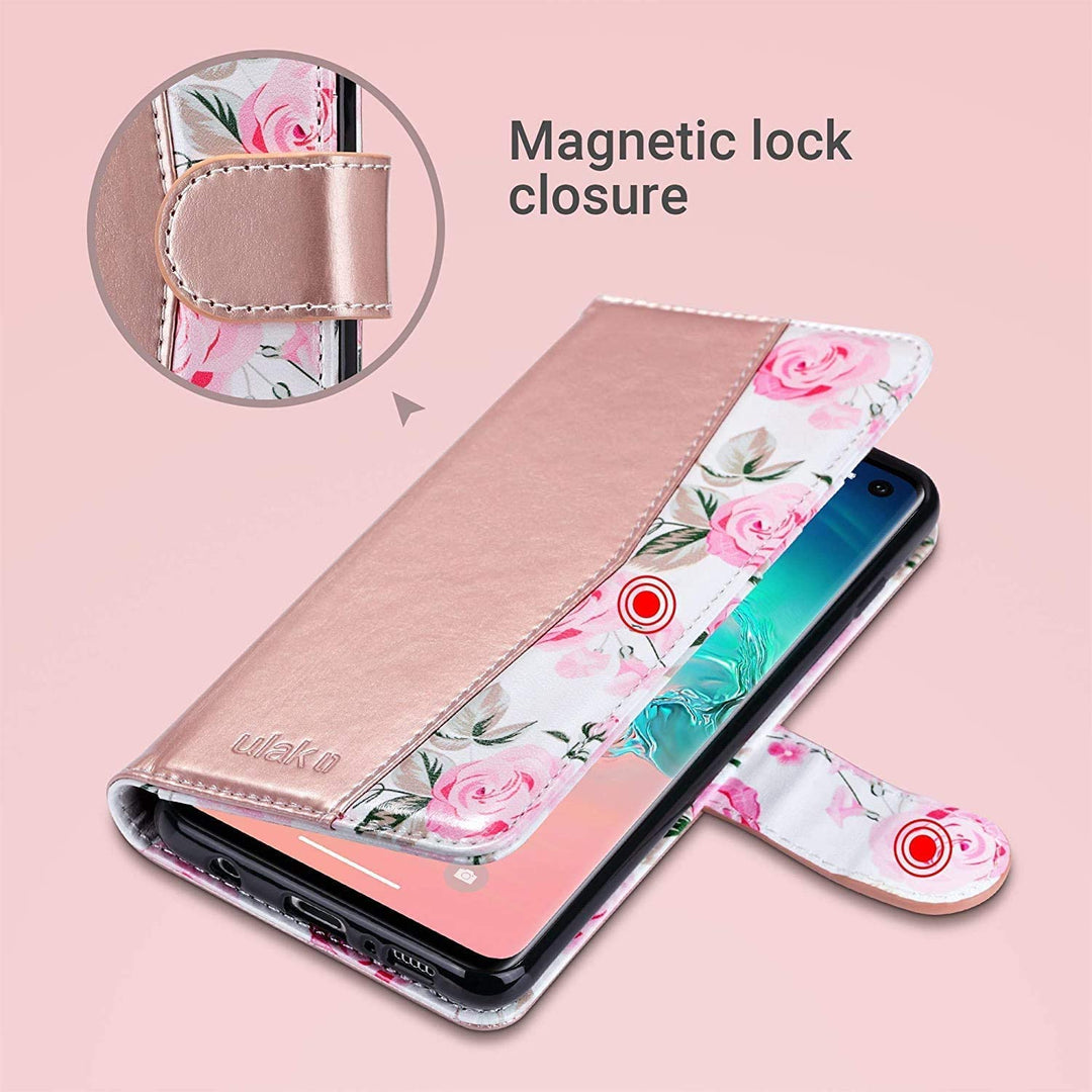 ULAK Compatible with Samsung Galaxy S10 Plus Wallet Cas