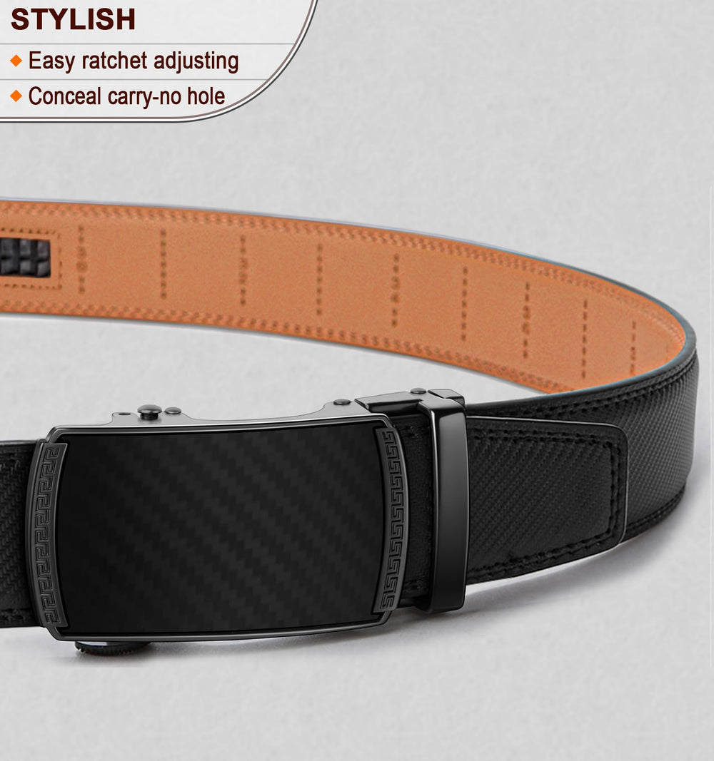 BULLIANT Men's Belt, Slide Ratchet Belt For Gift Me