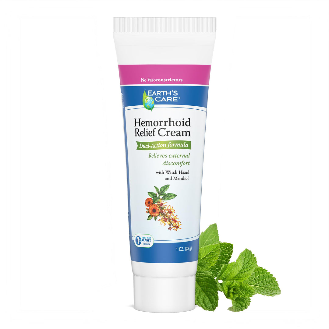 Earth&#39;s Care Hemorrhoid Cream - Hemorrhoid Trea