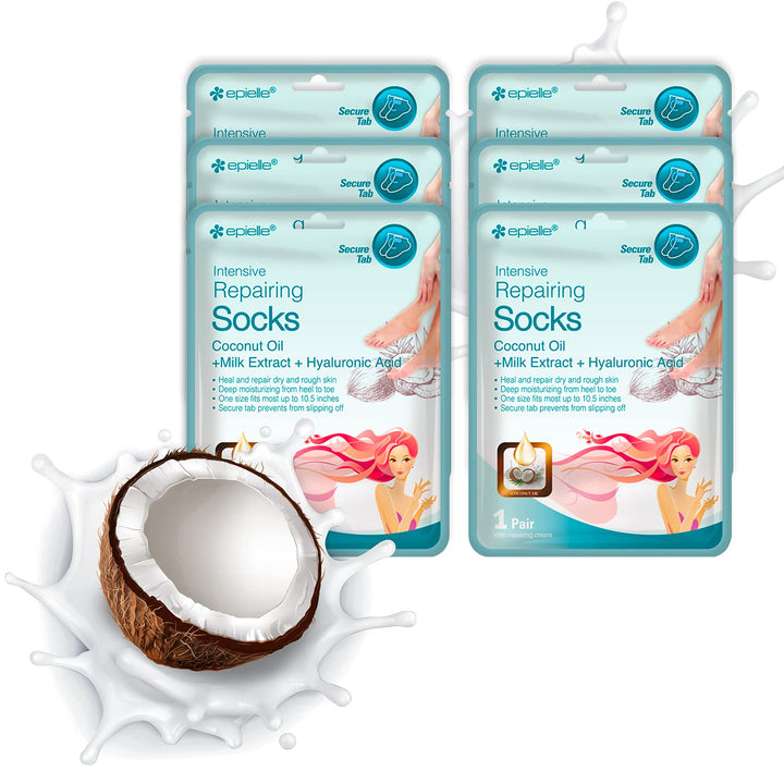 Epielle Intensive Repairing Foot Mask for Dry foot and 