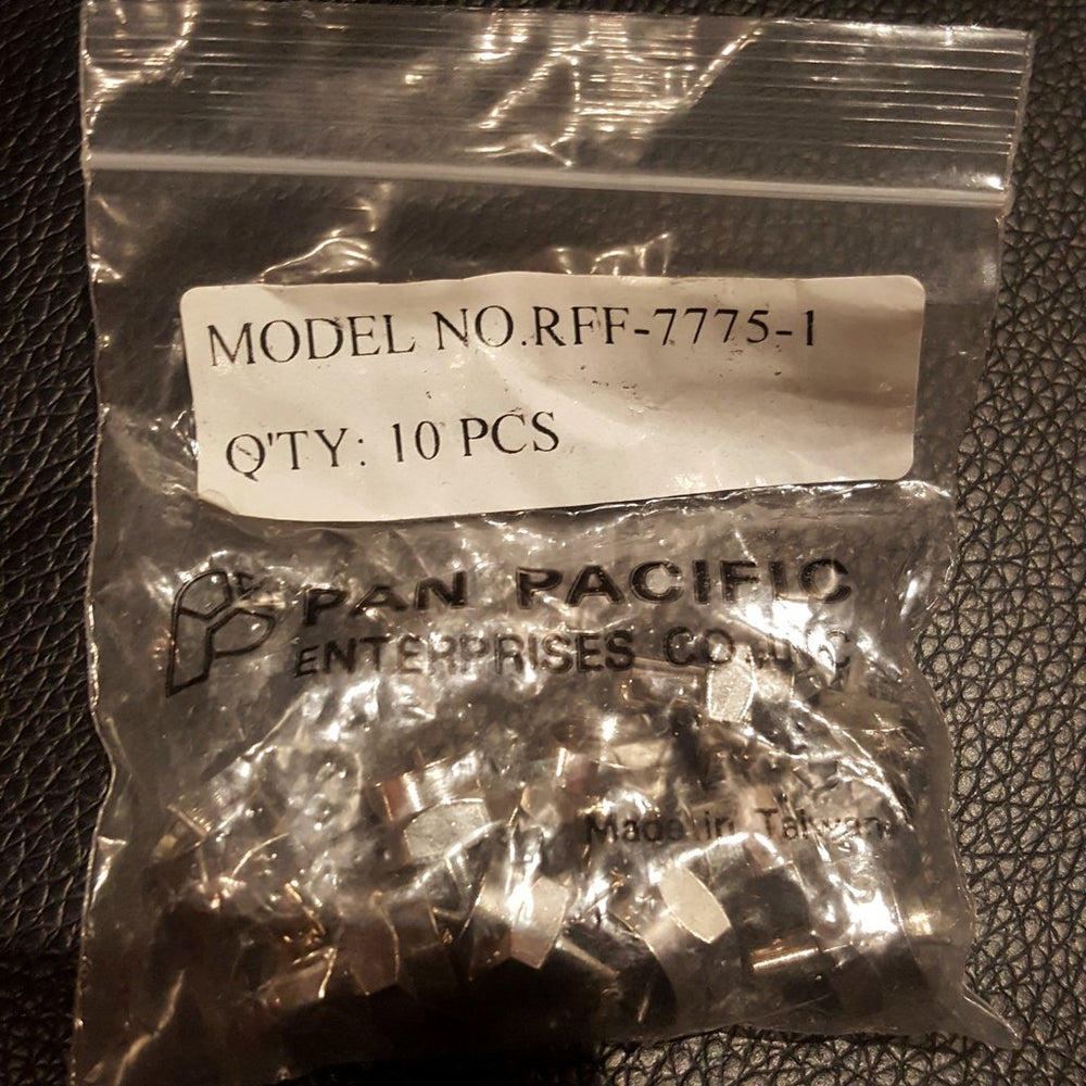 F Type 75 Ohm Terminator - 10 Pack