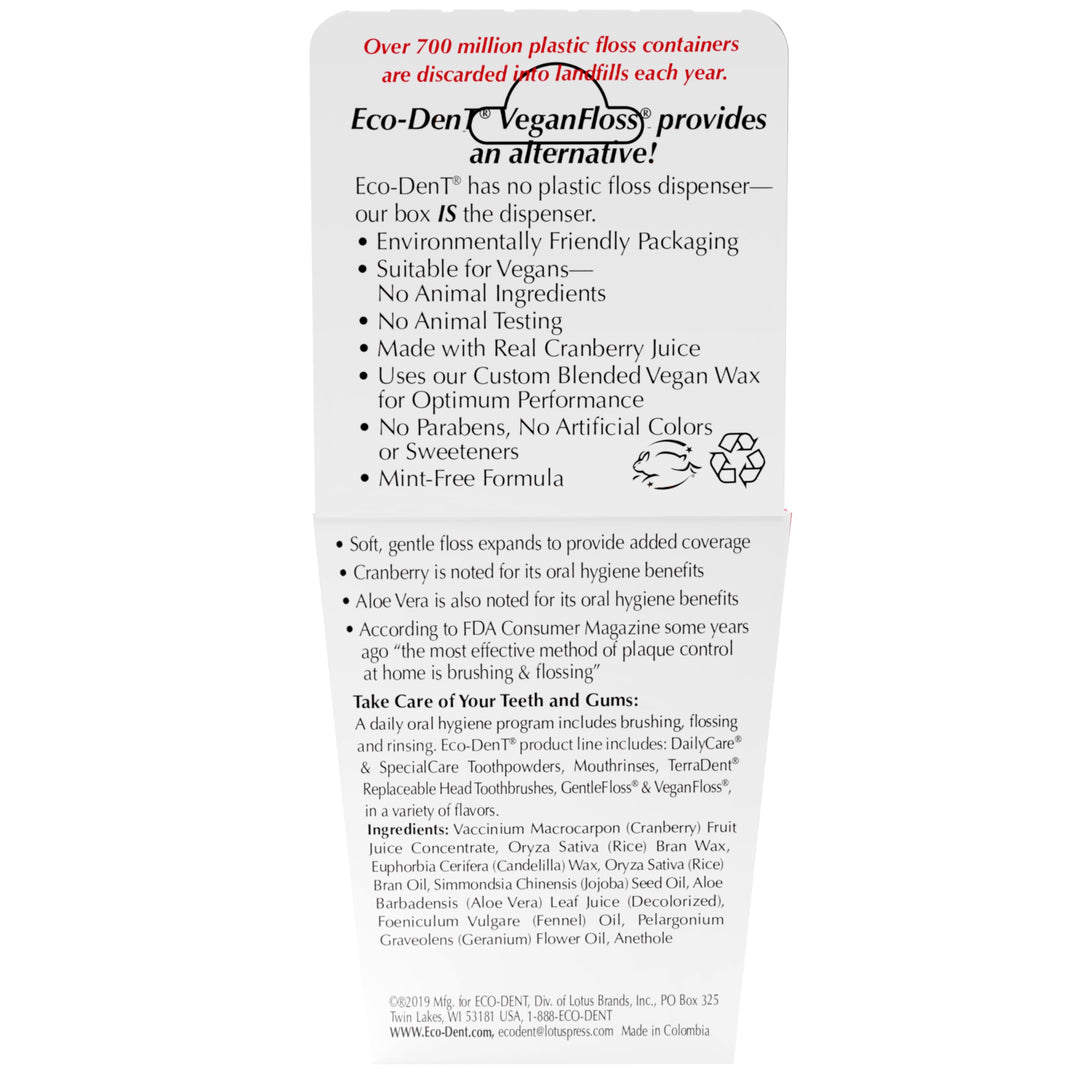 Eco Dent Premium Dental Floss VeganFloss