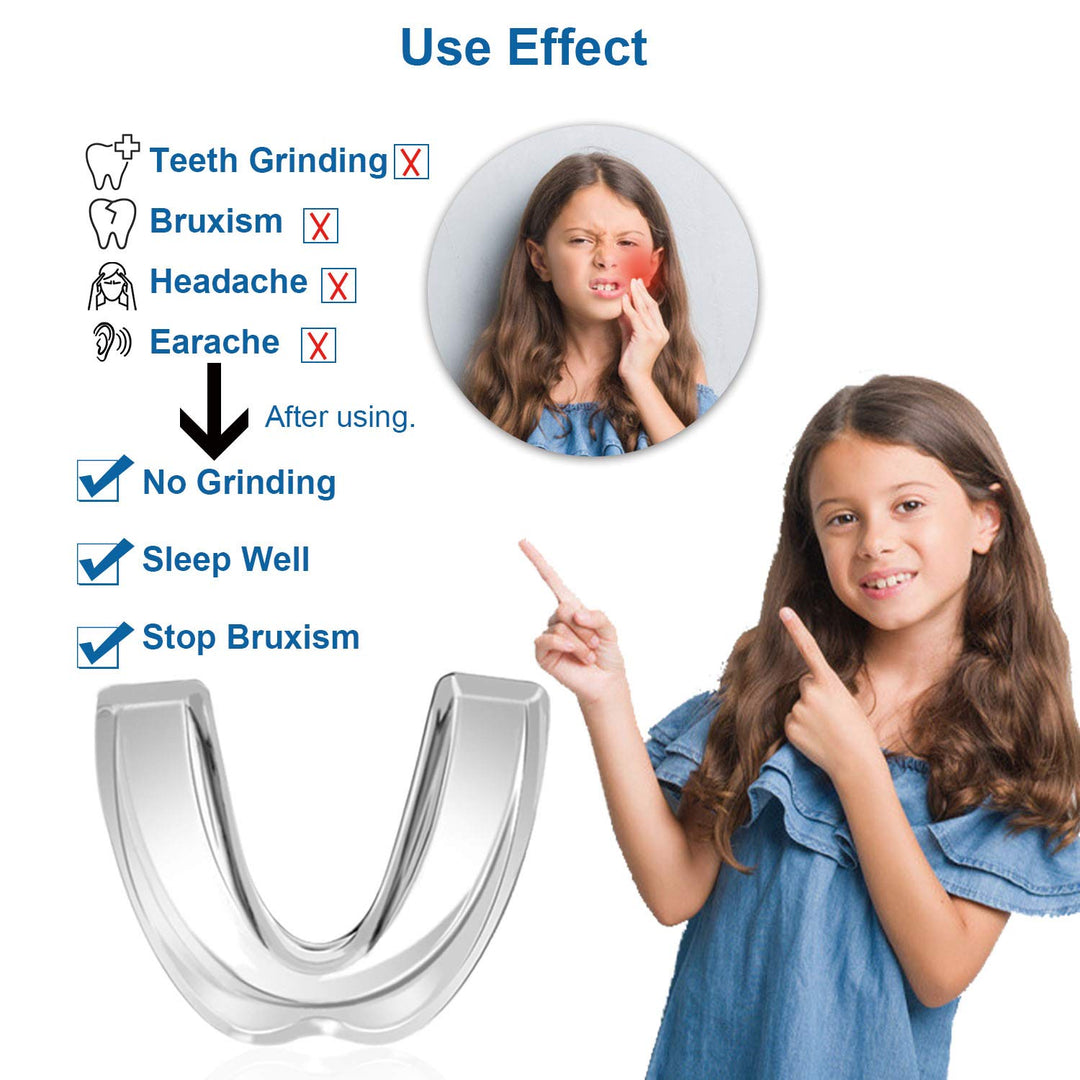 Kids Mouth Guard for Grinding Teeth, Pack of 6 Night Gu