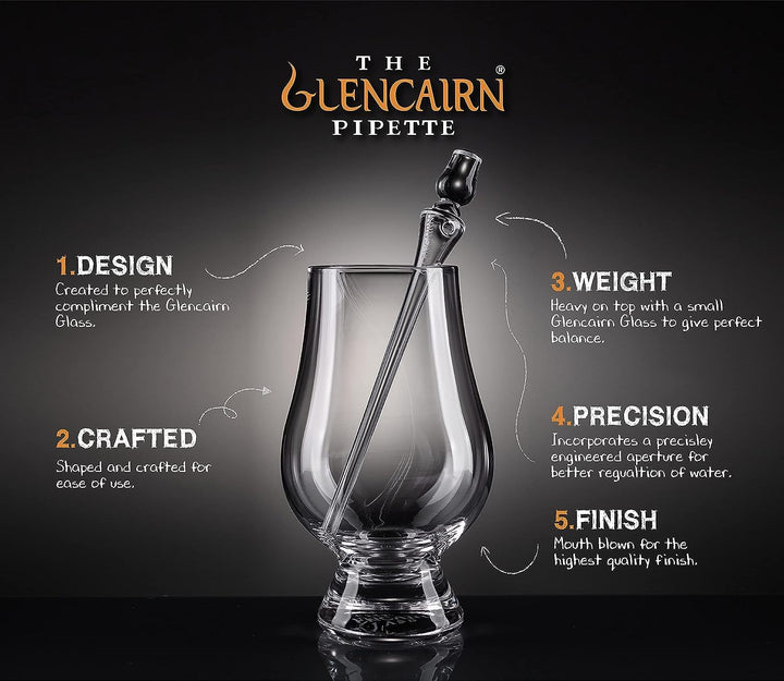 GLENCAIRN Whiskey Glass Water Pipette