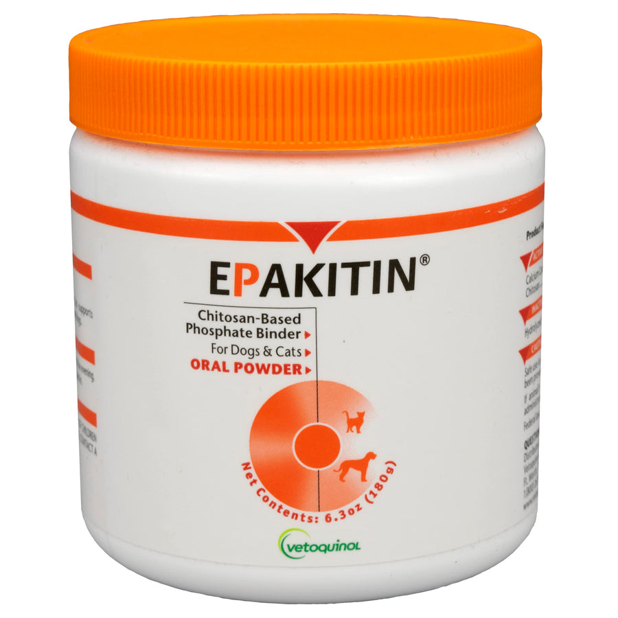 Epakitin Chitosin-Based Phosphate Binder for Cats & Dogs – Renal Support Supplement Powder - 180g