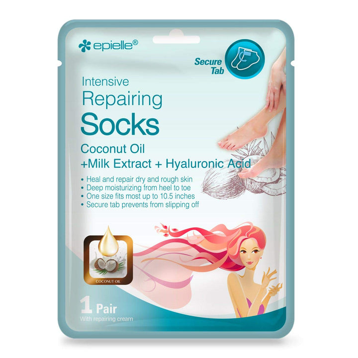 Epielle Intensive Repairing Foot Mask for Dry foot and 