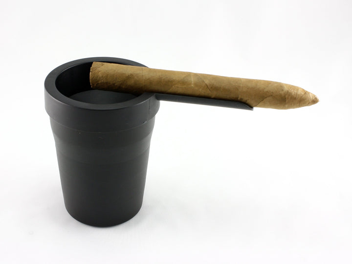 Skyway Car Ashtray Cigar Ashtray For Cup Holder Ashtray For Car Cigars Portable Automotive Golf Carts RV Boat Ash Tray Cupholder - Black