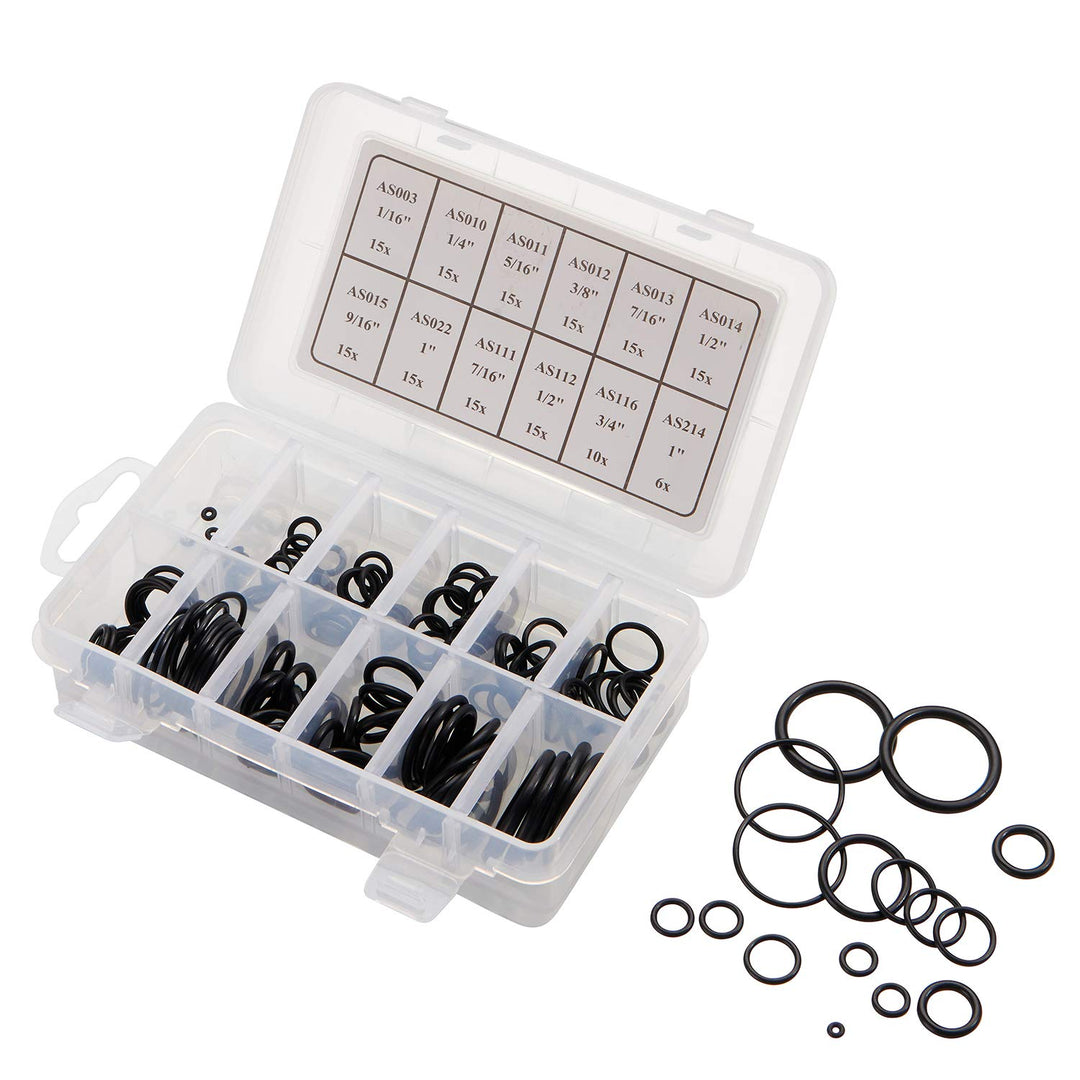 BUSY-CORNER 166 Pieces Scuba O-Ring Kit Scuba Diving Ru