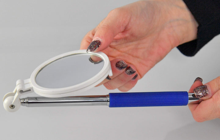 HOME-X Telescoping Self Examination Mirror, Retractable