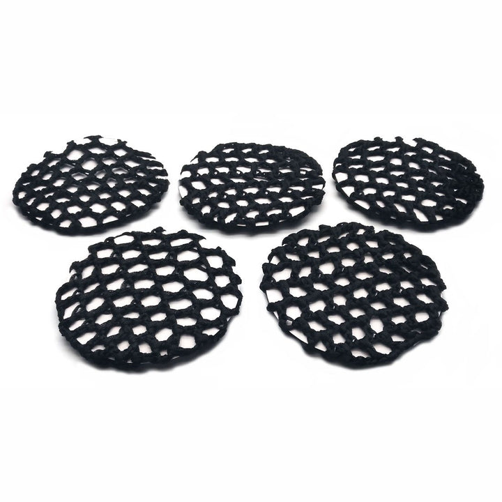 Women Ballet Dance Skating Snoods Hair Net Bun Cover Bl