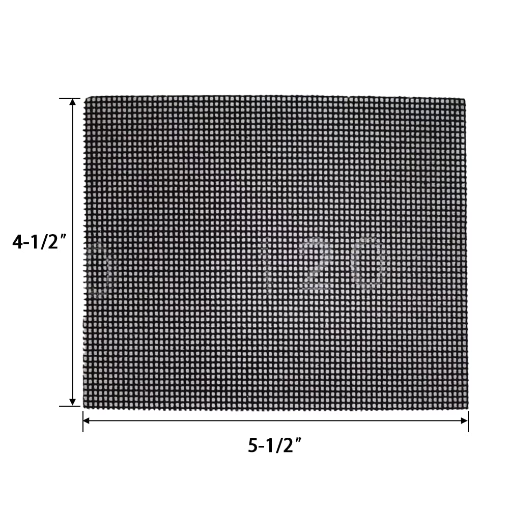 SCOTTCHEN Sanding Mesh 1/4 Sheet (12pcs) 5.5 x 4.5 for 