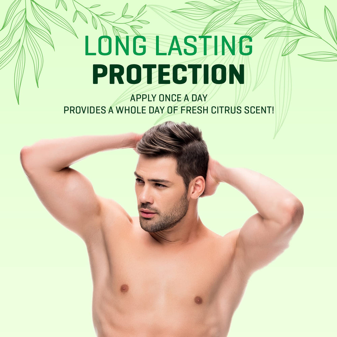 Natural Deodorant For Men Citrus