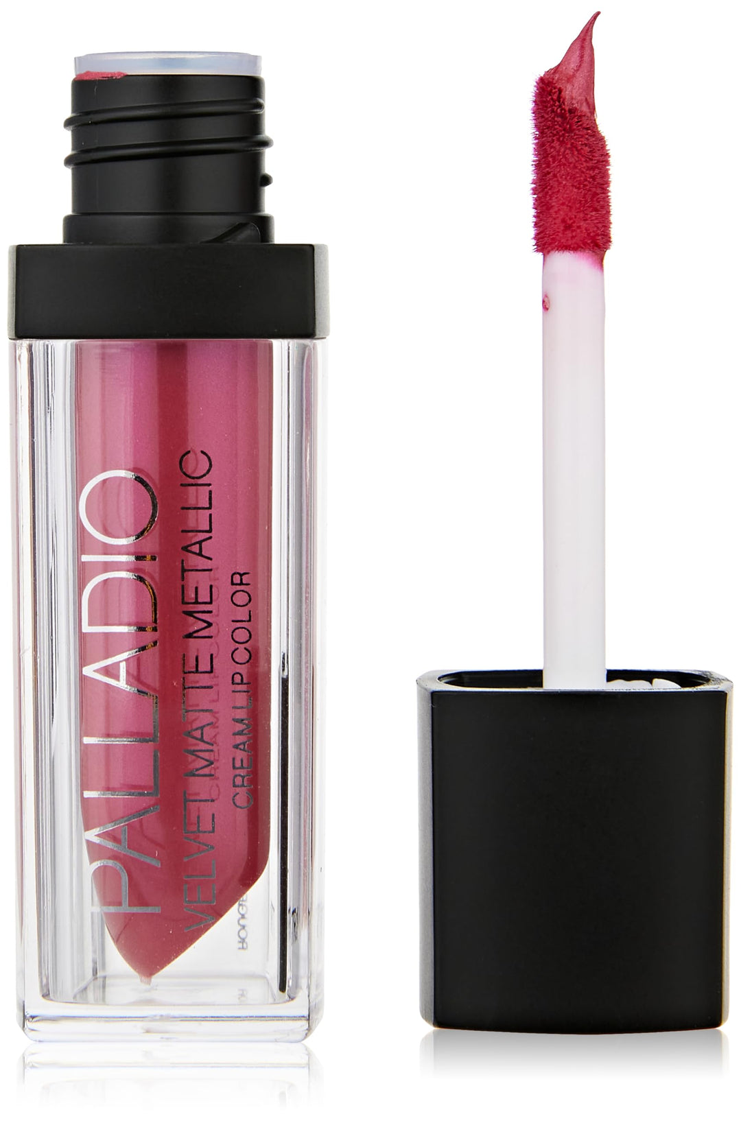 Beauty Liquid Matte Metallic Lipstick - Dazzle Pink Color, Long Lasting Shimmer with Creamy Velvet Finish and Shiny Luxe Look