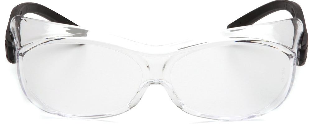 Pyramex OTS XL Safety Eyewear Black Temples Indoor/Outd