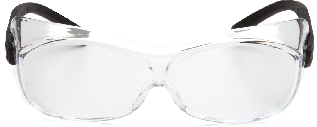 Pyramex OTS XL Safety Eyewear Black Temples Indoor/Outd