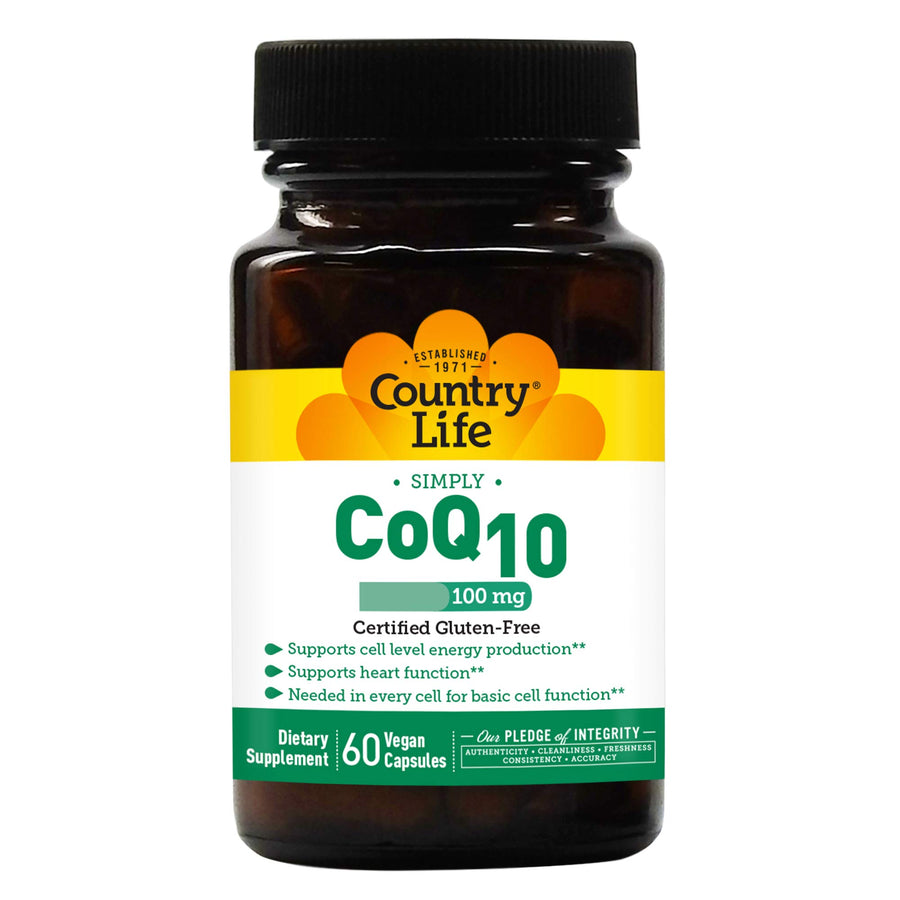 CoQ10, 100 mg - 60 Vegetarian Capsules