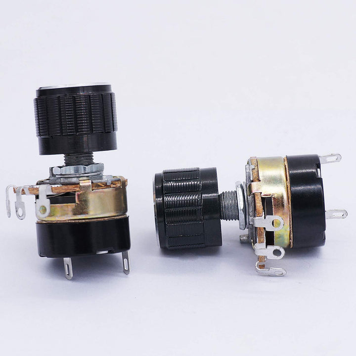 TWTADE 2Pcs 10K Ohm Single Linear Taper Dimmer Potentio