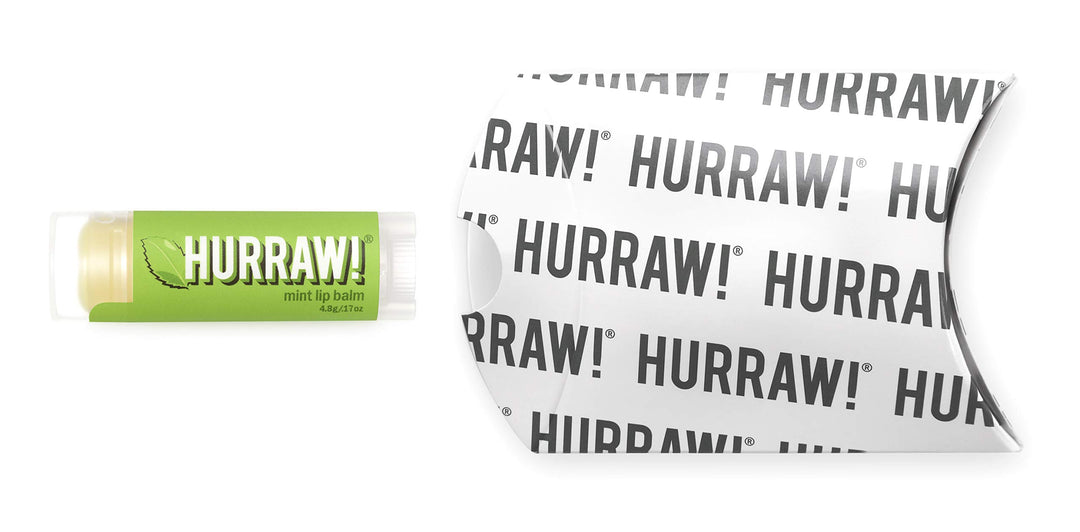 Hurraw! Balm, Mint Lip Balm, .15 oz (4.3 g)
