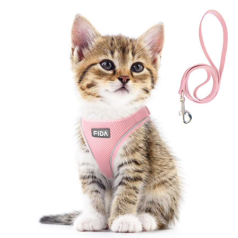 Fida Cat Harness and Leash Set for Walking Kitten and P