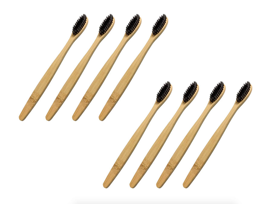 BPA-Free, Biodegradable, Organic Bamboo Toothbrush with