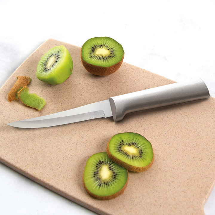 Rada Cutlery Meal Prep 4-Piece Paring Knife Gift Set – Stainless Steel Blades and Aluminum Handles