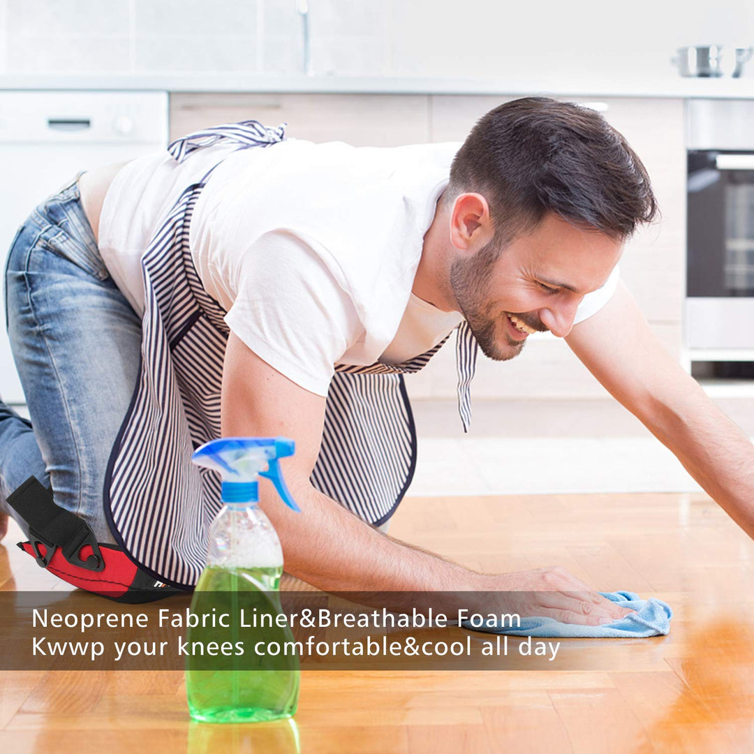 Knee Pads - Lightweight Professional Knee Pad for Women Men Work Gardening Cleaning Floors Construction