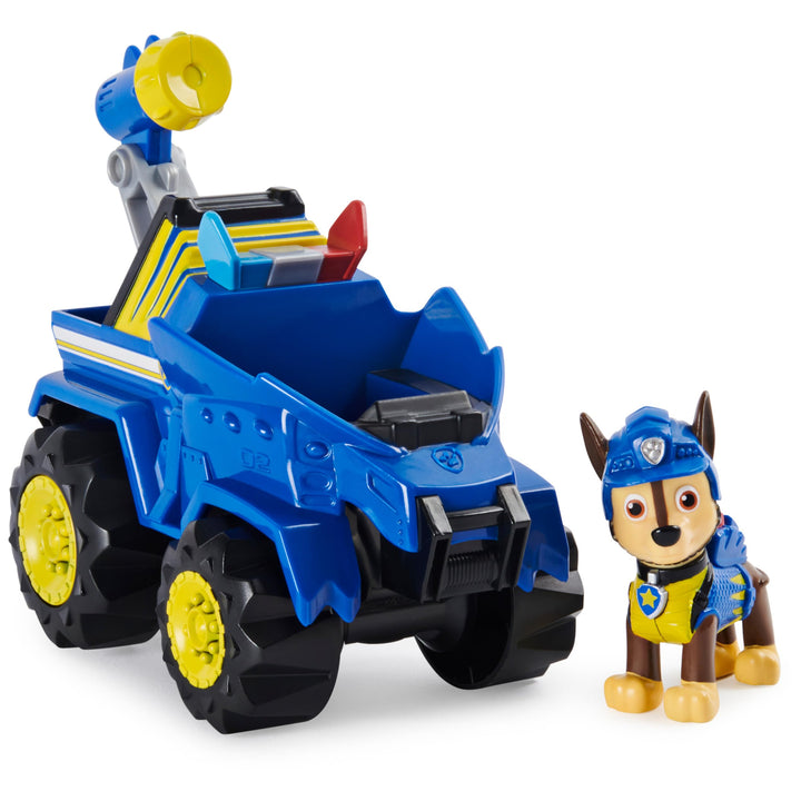 , Dino Rescue Chase’s Deluxe Rev Up Vehicle with Mystery Dinosaur Figure