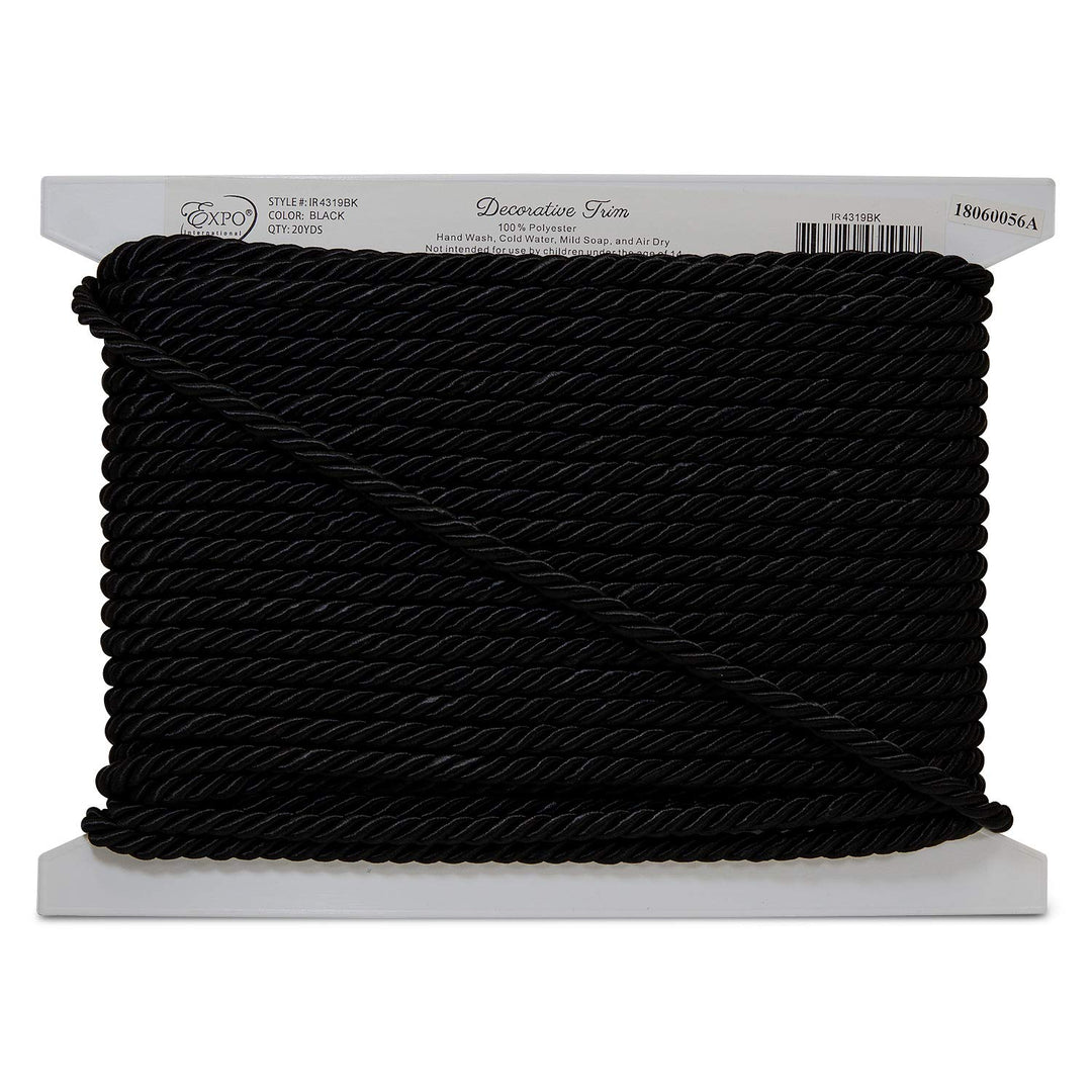 Trims by The Yard Rebekah 1/4 Twisted Cord Trim | Brown