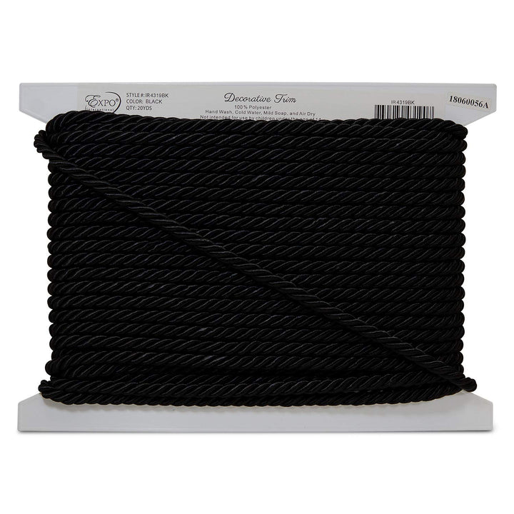 Trims by The Yard Rebekah 1/4 Twisted Cord Trim | Brown
