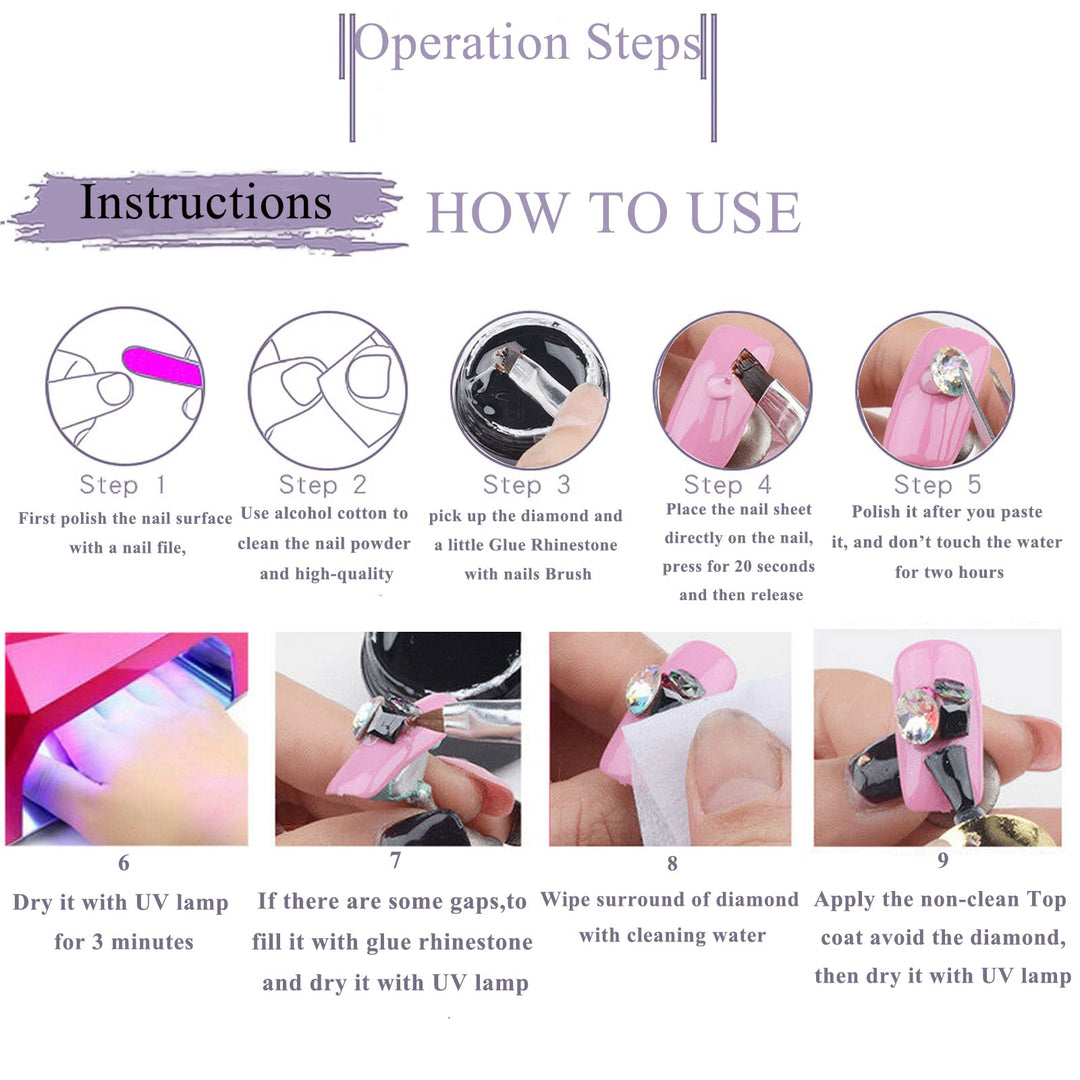 3D Red Rhinestones for Nails Design 810Pcs Nail Art Rhinestone Beads Flatback Gems for Nail Multi 6 Shapes Nails Crystal Diamonds for Nail DIY Craft Makeup Jewelry (A-Red)