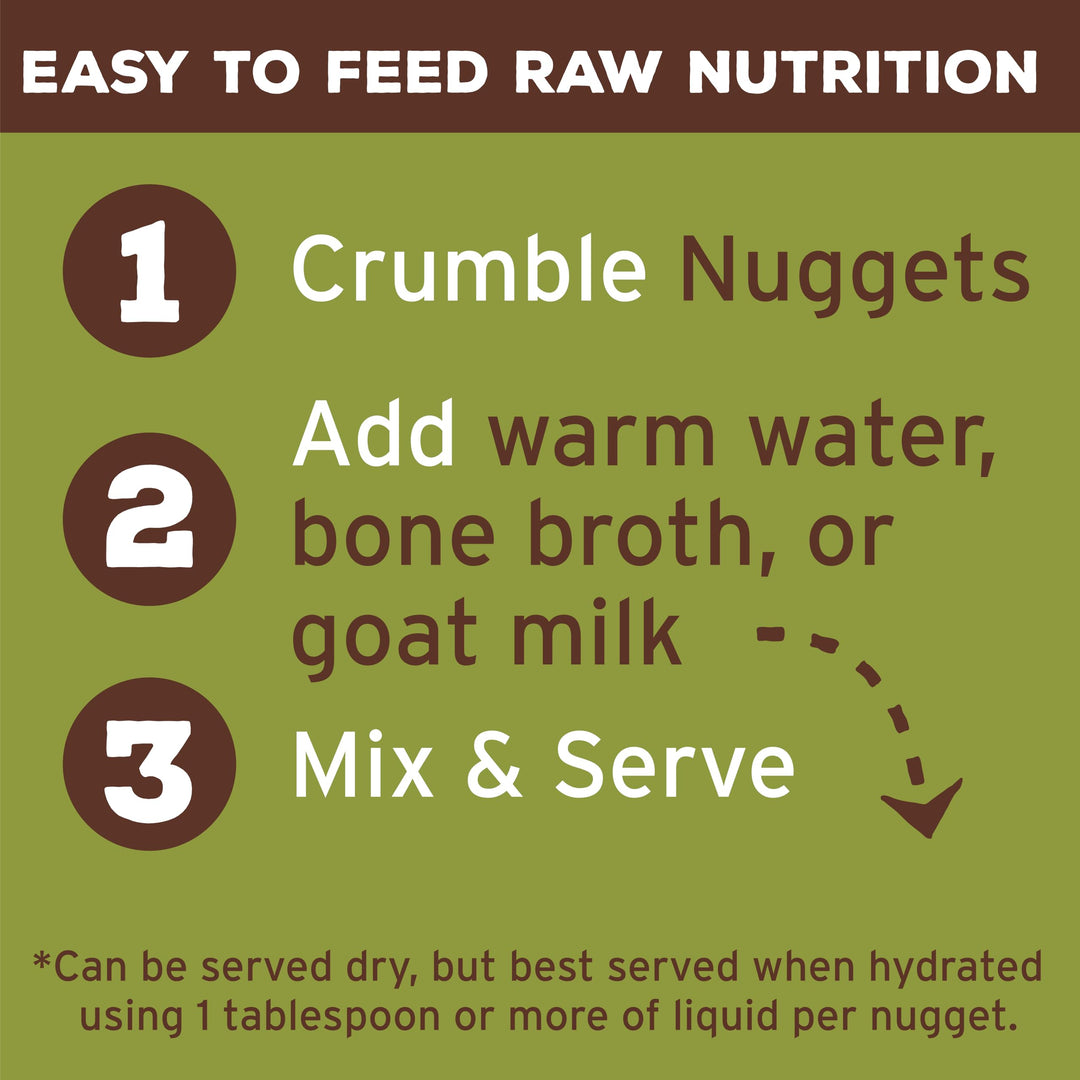 Primal Freeze Dried Raw Dog Food Nuggets, Lamb, Complete &amp; Balanced Meal, Also Use as Topper or Treat, Premium, Healthy, Grain Free, High Protein Raw Dog Food, 5.5 oz