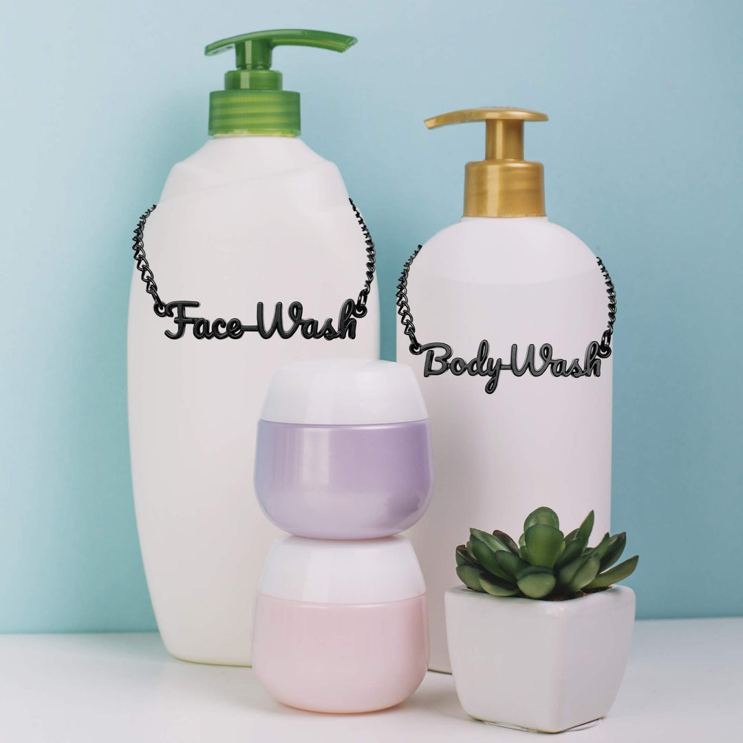 Soap and Lotion Label Tags Rust Resistant (Silver)