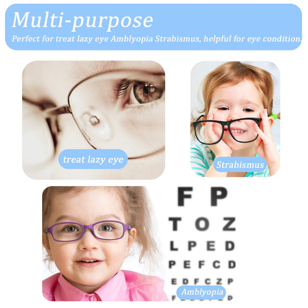 THSIREE 4 Pack Eye Patches for Kids, Medical Eye Patch 