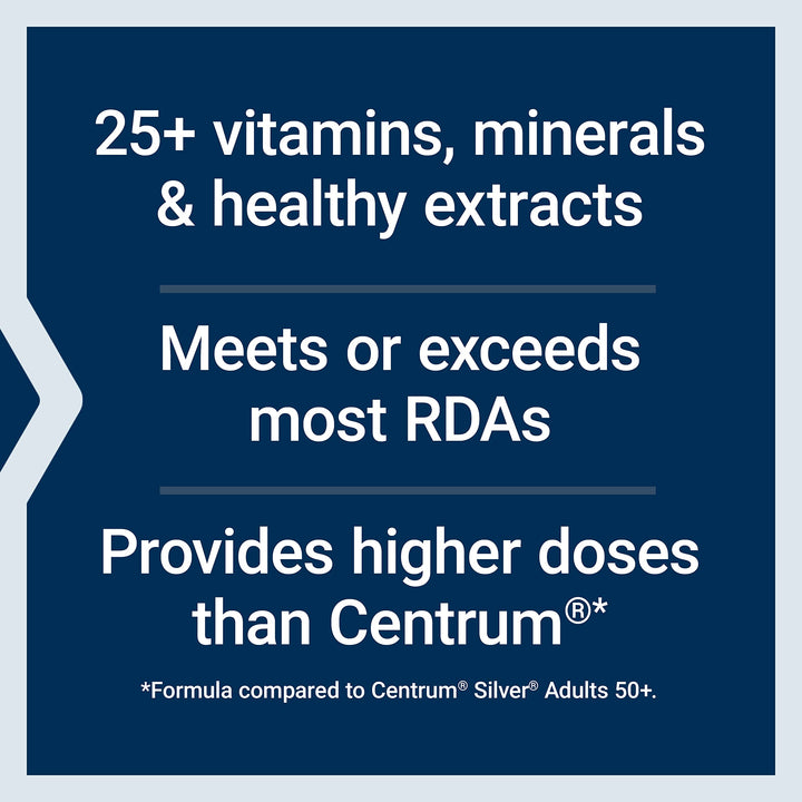 Two-Per-Day Multivitamin, Vitamins B, C, D, zinc, Packed with Over 25 Vitamins, Minerals &amp; extracts, Two-Month Supply, Non-GMO, Gluten-Free, 120 Capsules