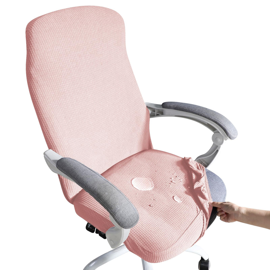 FORCHEER Office Chair Cover Water Resistant Pink Stretc