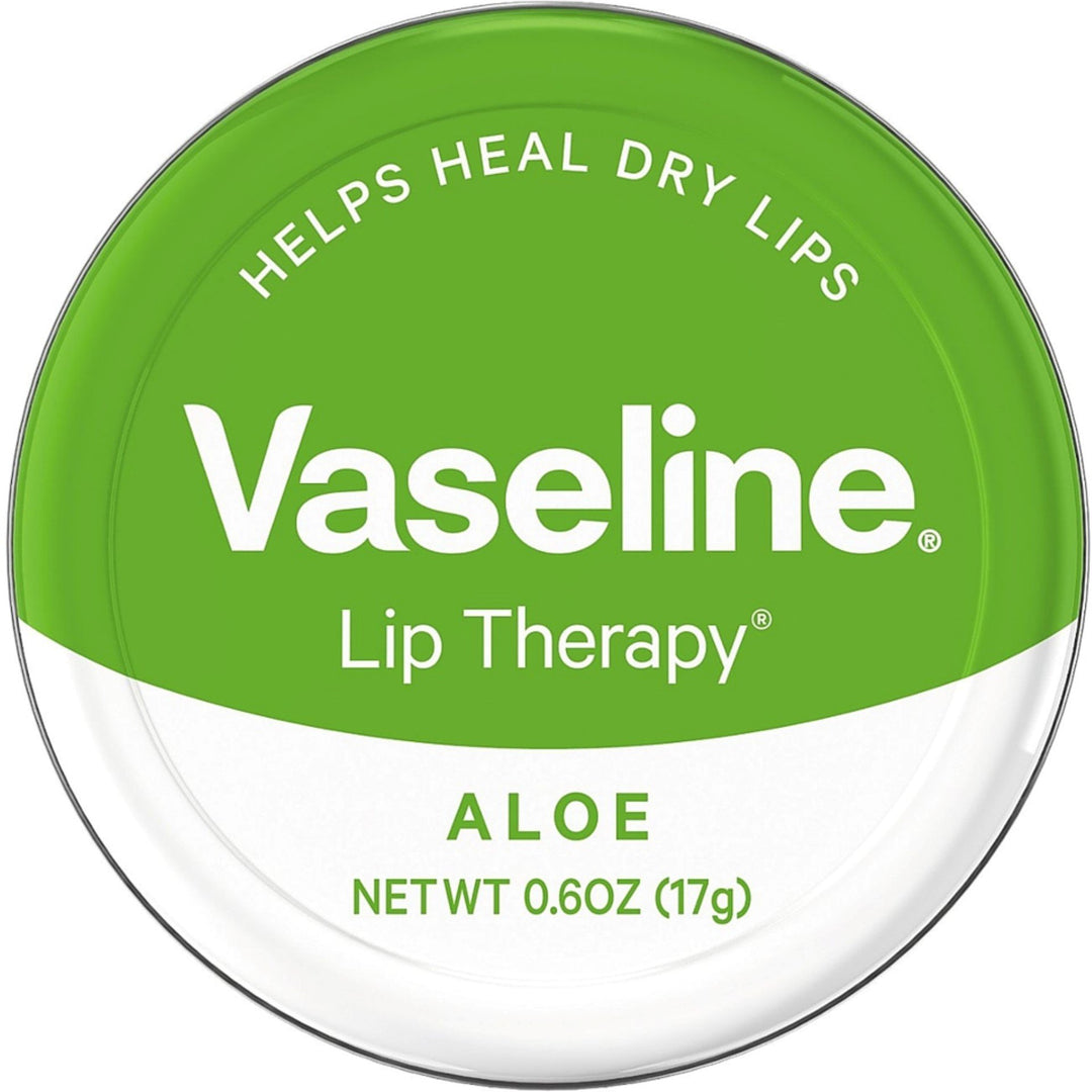 Therapy Lip Balm, Aloe Vera 0.6 Oz (Pack Of 2), Green
