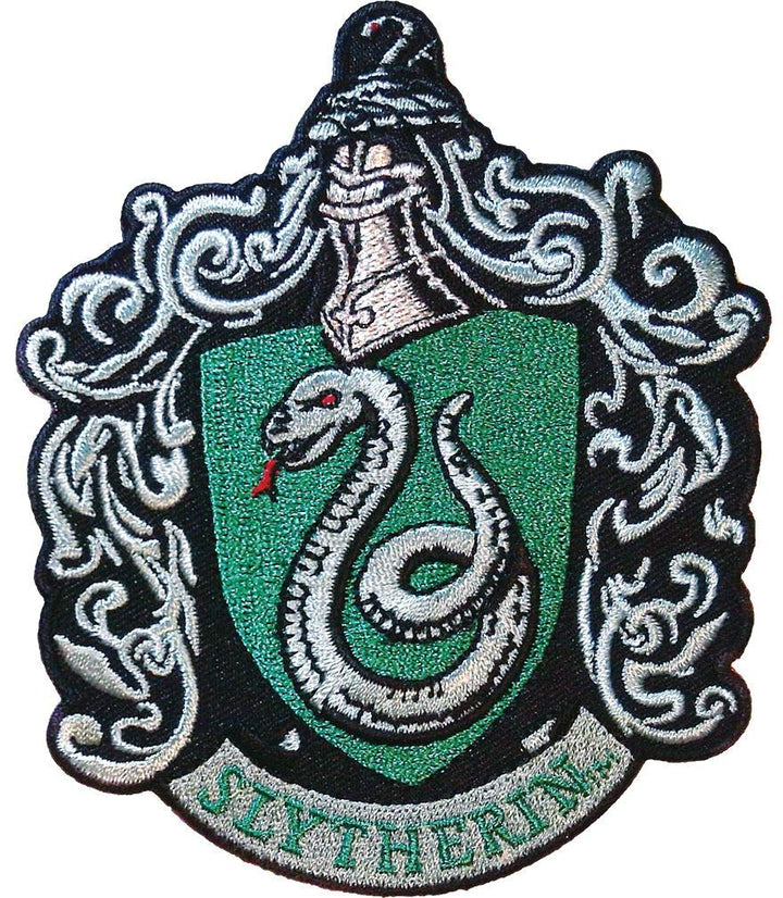 Harry Potter Patch, Slytherin Crest Patch Iron On Patches - Harry Potter Gifts &amp; Merchandise