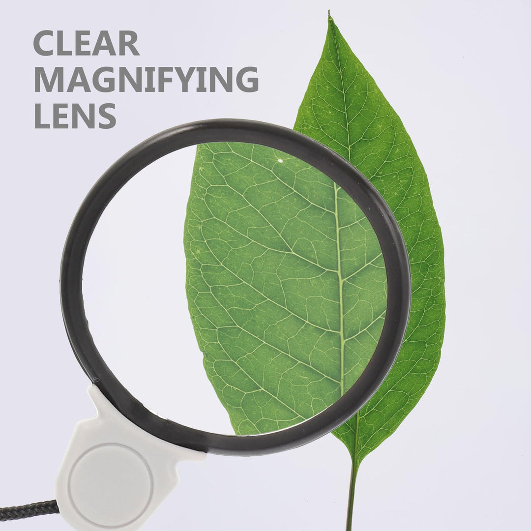 Magnifying Glasses Pendant Hanging Loupe Monocle Lens Magnifying Glass for Reading Small Prints Map Coins Jewelry