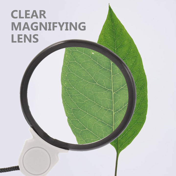 Magnifying Glasses Pendant Hanging Loupe Monocle Lens Magnifying Glass for Reading Small Prints Map Coins Jewelry