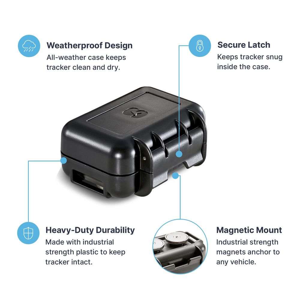 Spytec GPS M2 Weatherproof Magnetic Case for GL300 Mini Real-Time GPS-Trackers