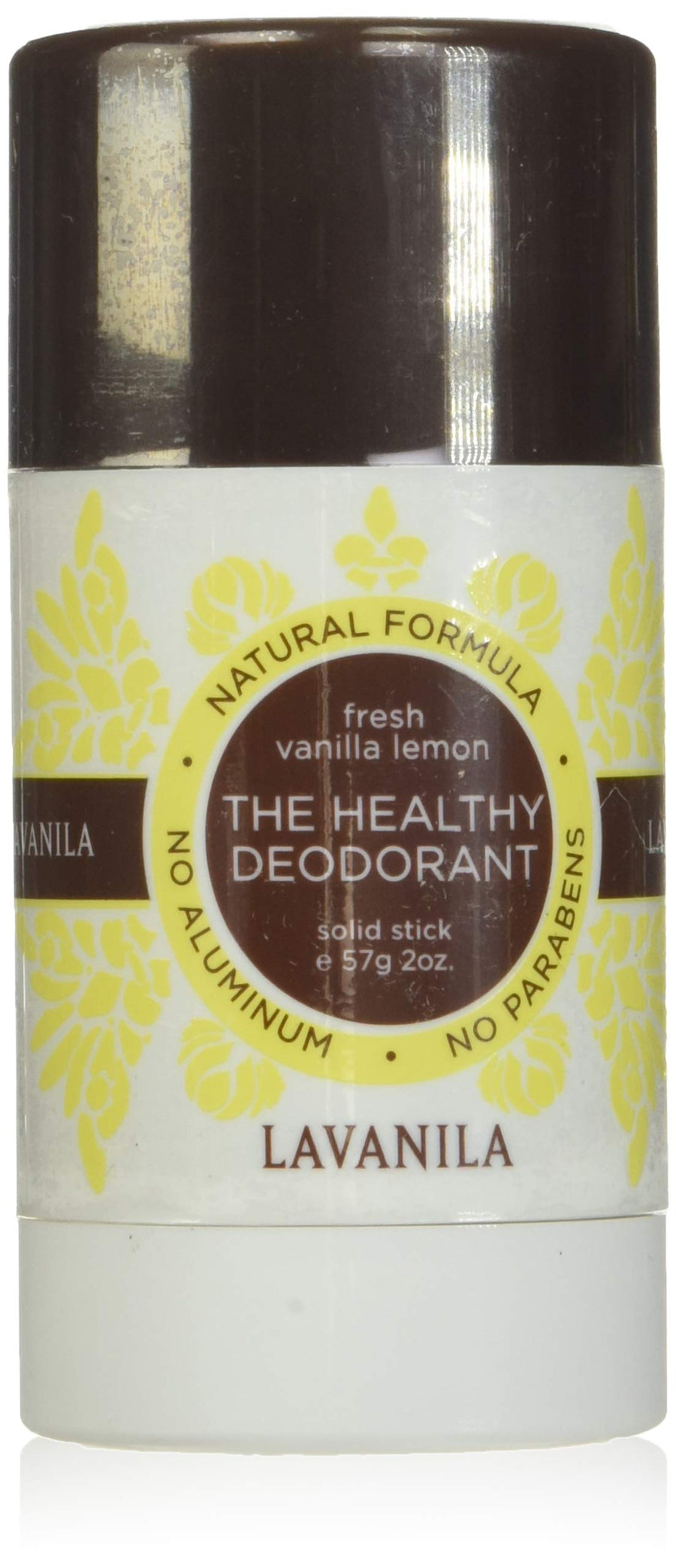 The Healthy Deodorant, Fresh Vanilla Lemon, 2 Fluid Ounce